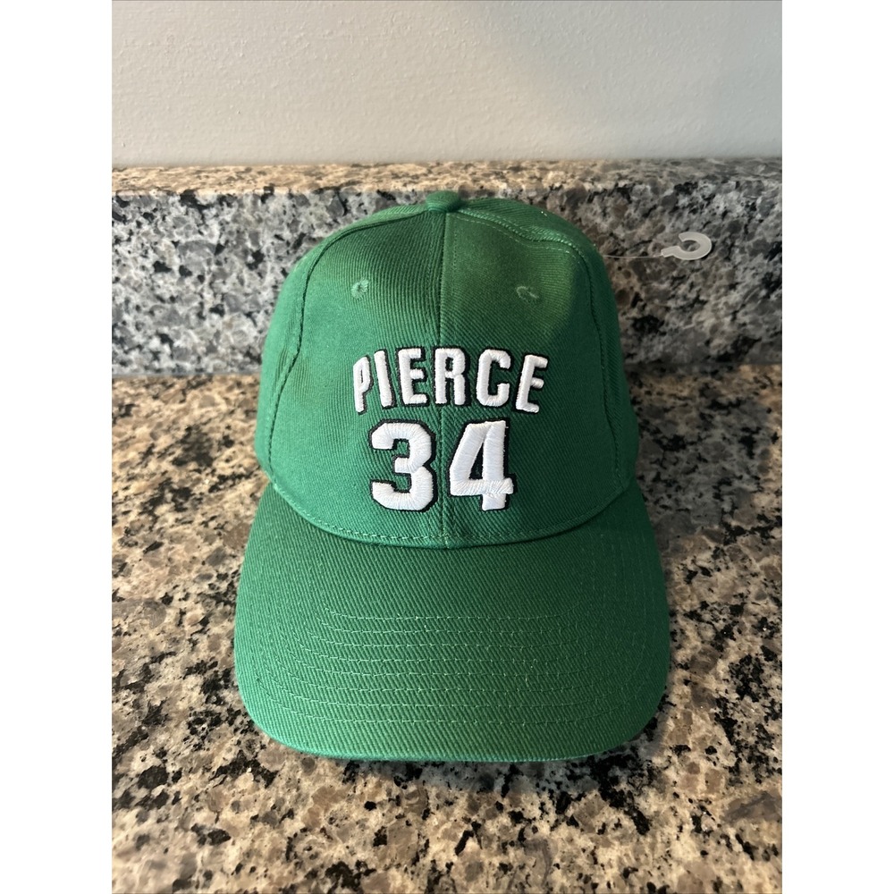 NBA Elevation PAUL PIERCE No. 34 BOSTON CELTICS (Adjustable) Cap NWT‎